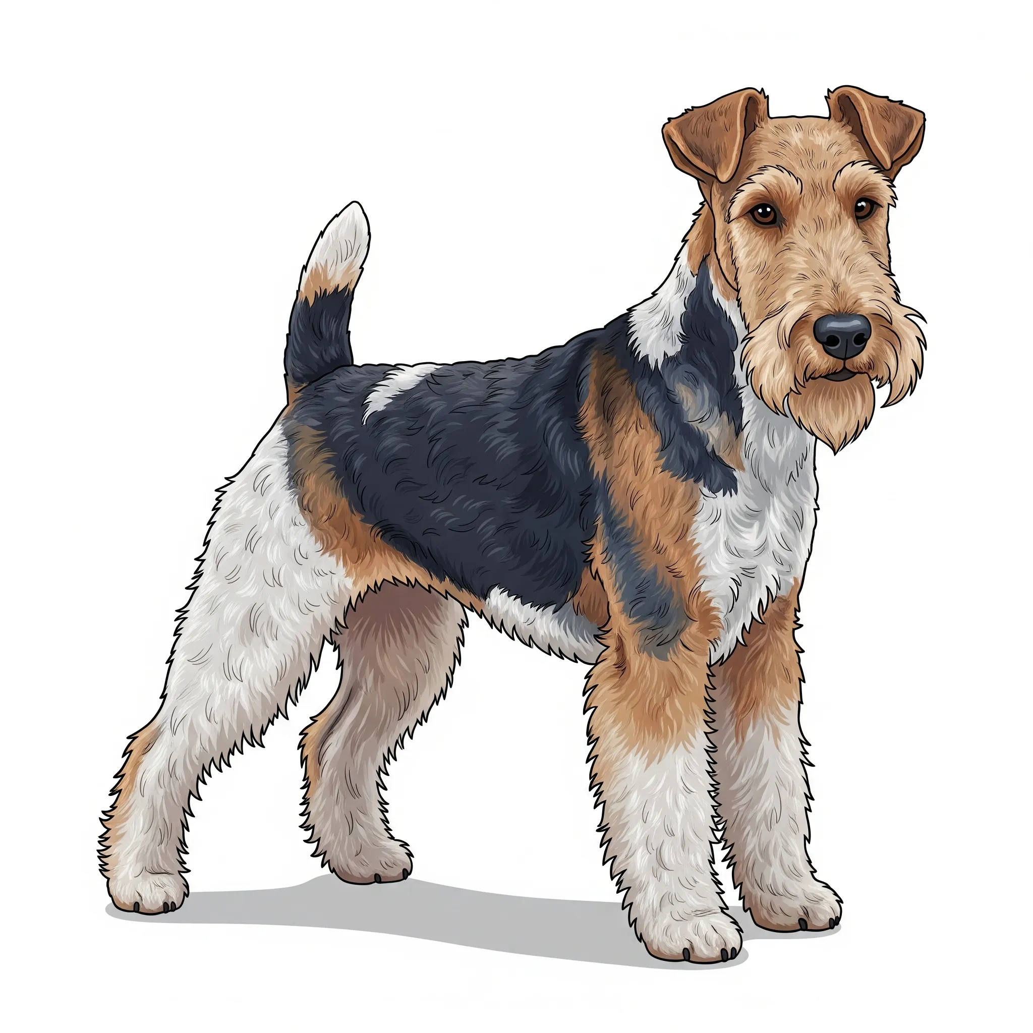 Wire Fox Terrier breed